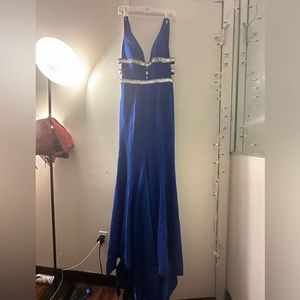 Sherri Hills dress Blue color Size 8